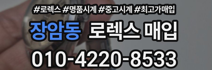 장암동 로렉스 매입
