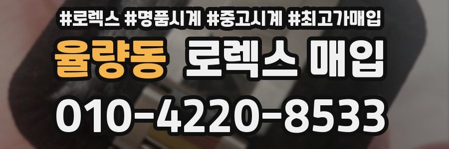 율량동 로렉스 매입