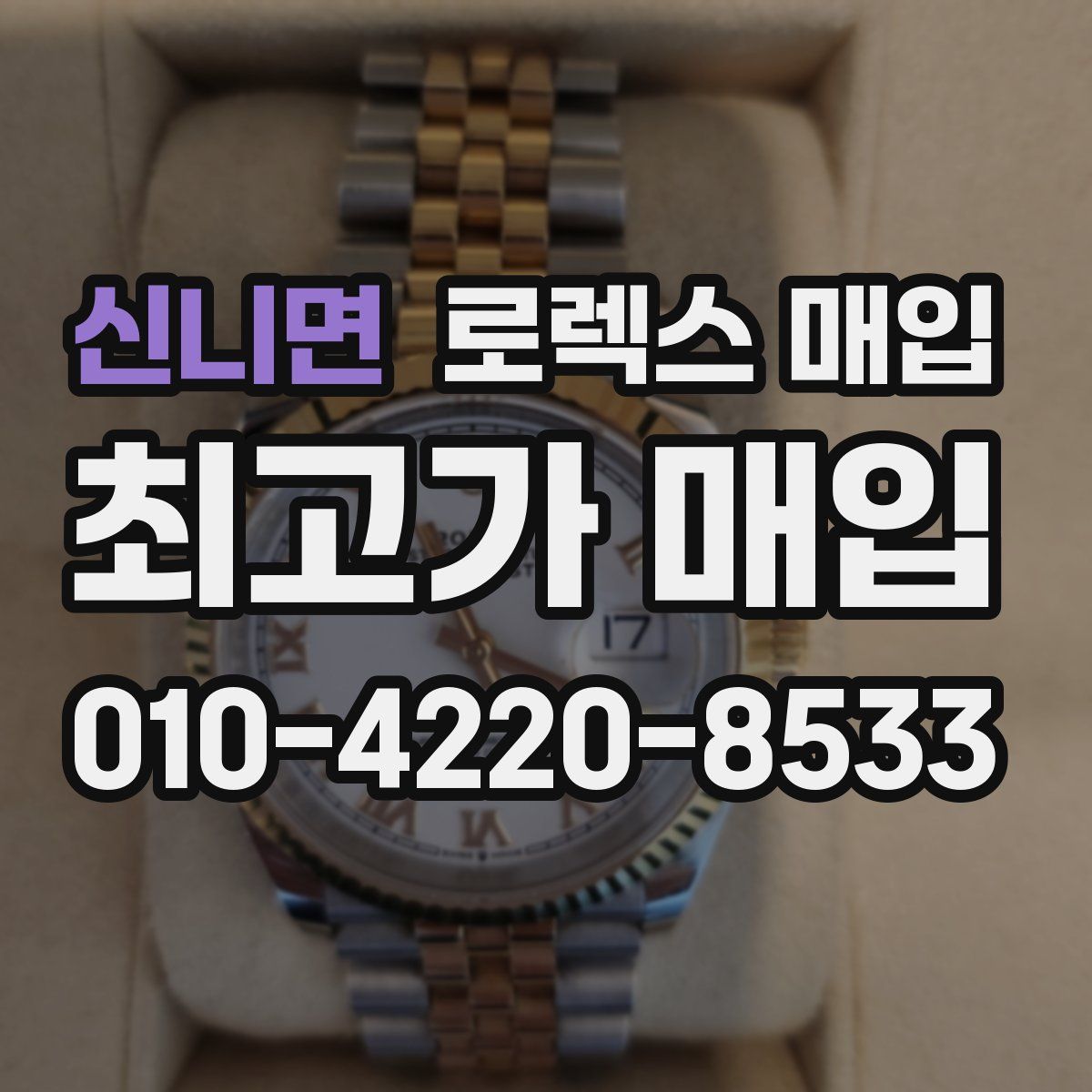 신니면 로렉스 매입