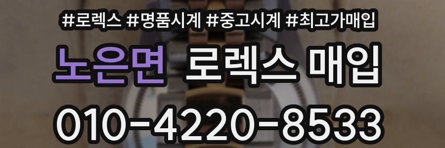 노은면 로렉스 매입