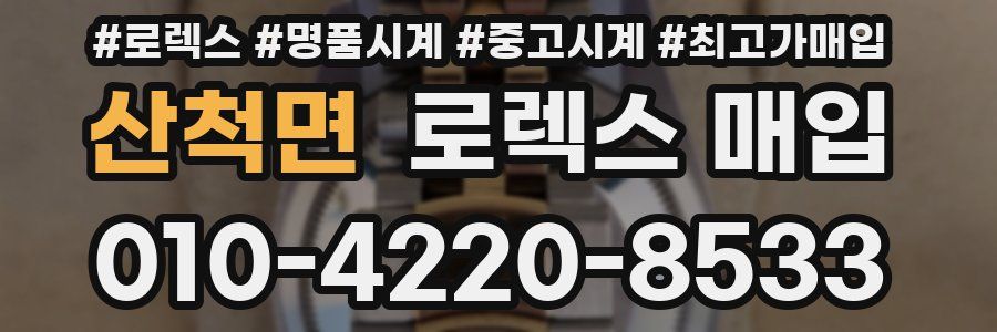 산척면 로렉스 매입