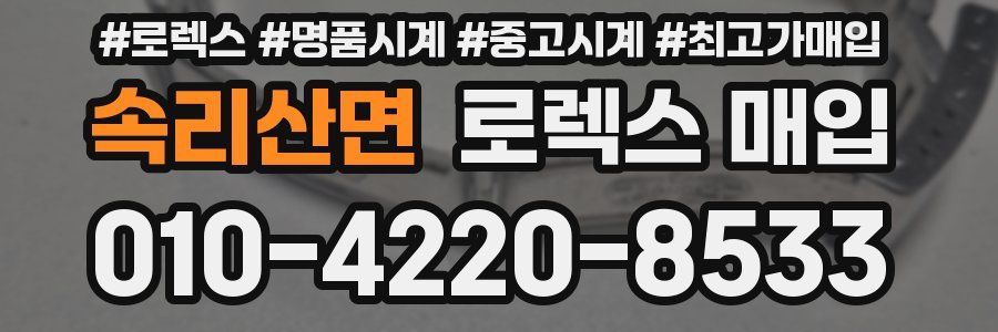 속리산면 로렉스 매입