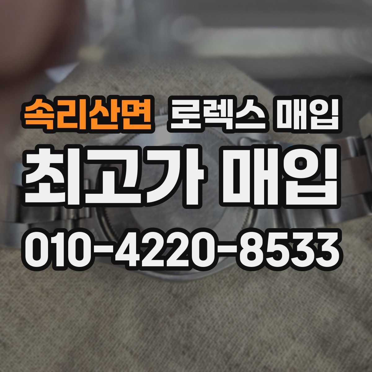 속리산면 로렉스 매입