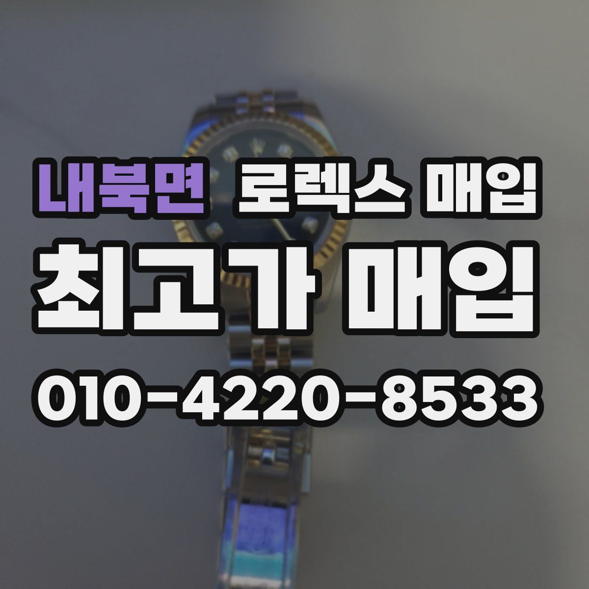 내북면 로렉스 매입
