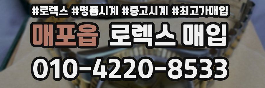 매포읍 로렉스 매입