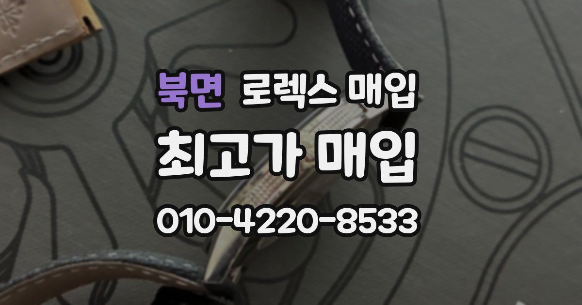 북면 로렉스 매입