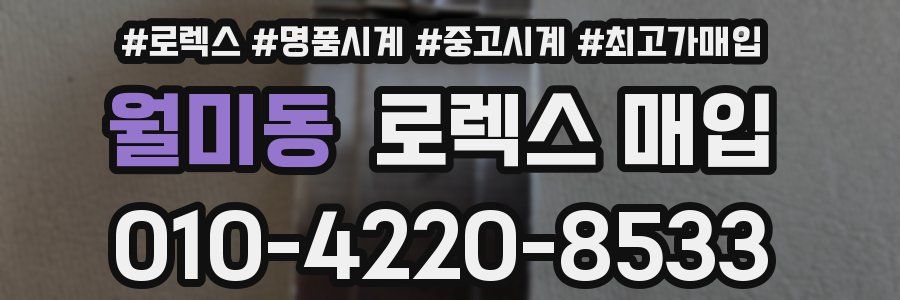 월미동 로렉스 매입