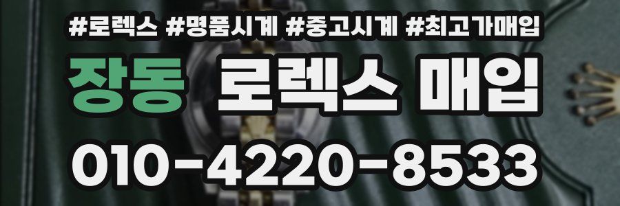 장동 로렉스 매입