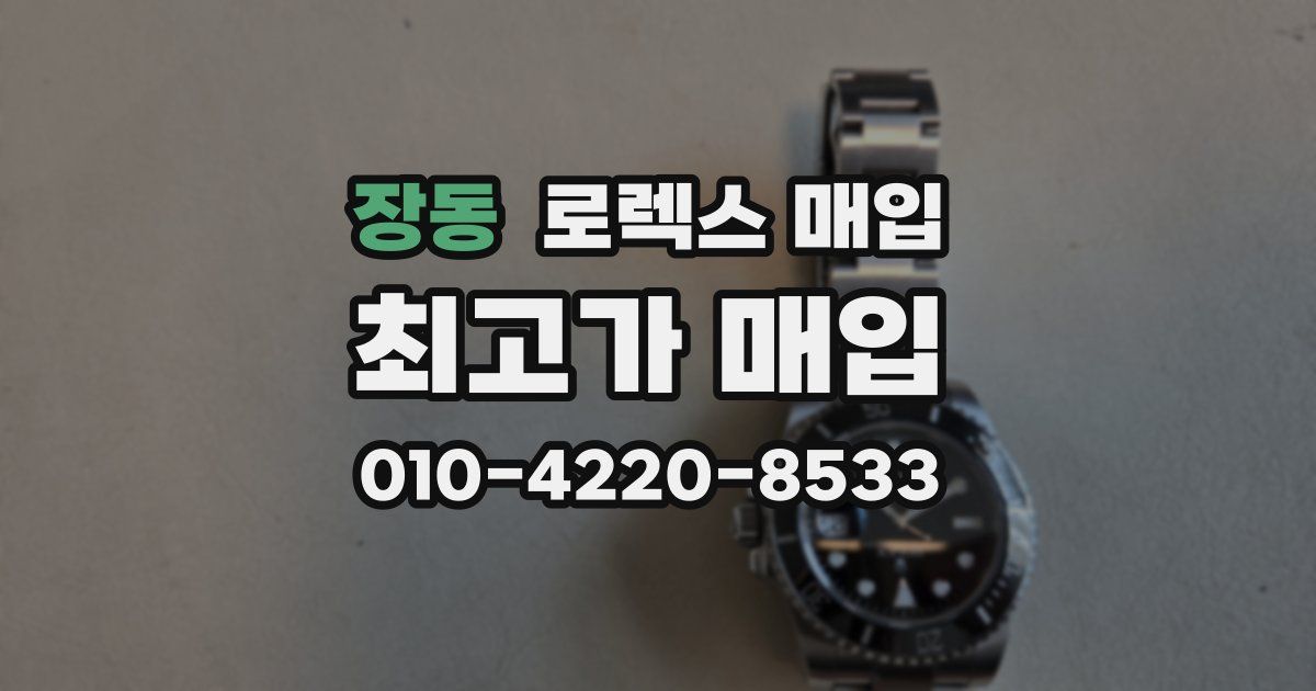 장동 로렉스 매입