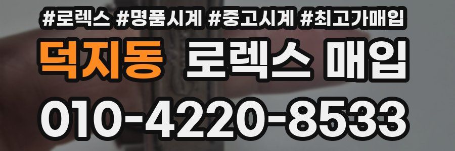 덕지동 로렉스 매입