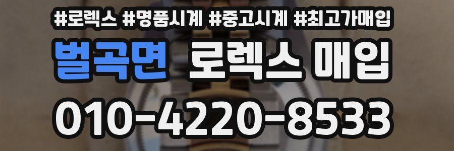 벌곡면 로렉스 매입