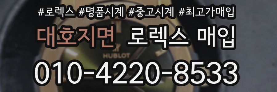 대호지면 로렉스 매입