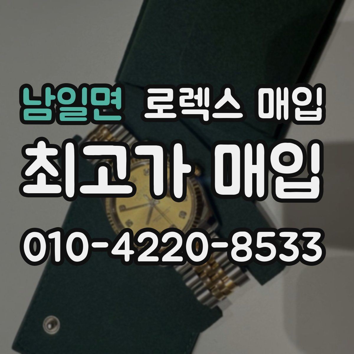 남일면 로렉스 매입 시세 확인을 제대로 하는 방법