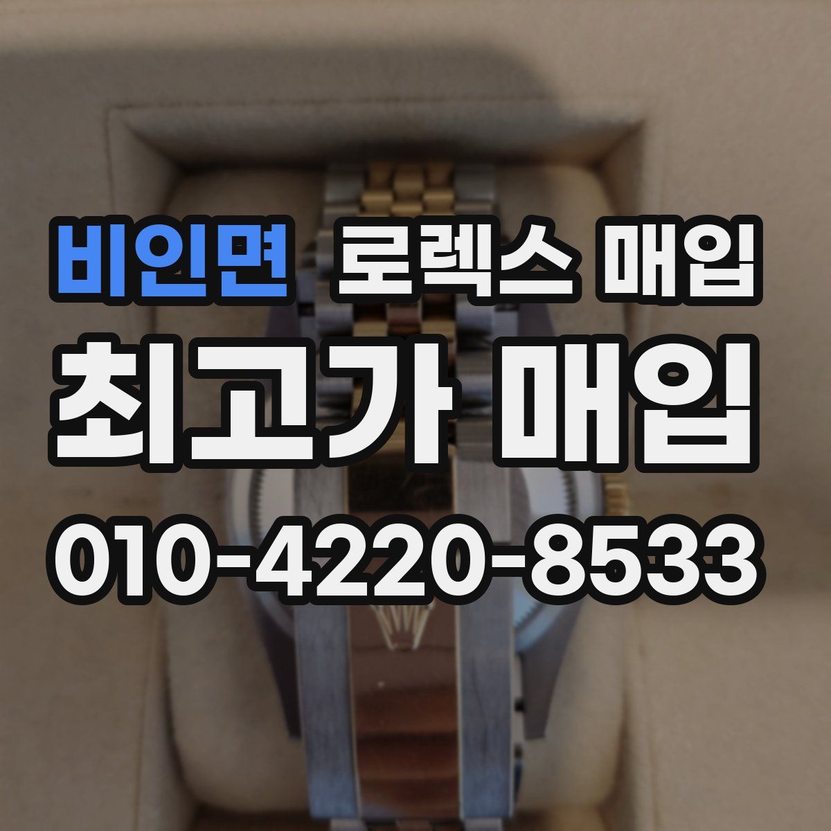 비인면 로렉스 매입