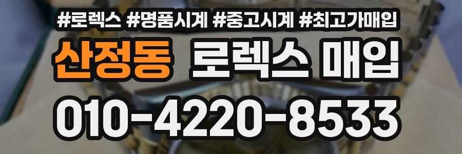 산정동 로렉스 매입