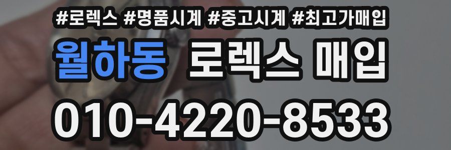 월하동 로렉스 매입