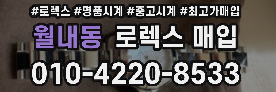 월내동 로렉스 매입