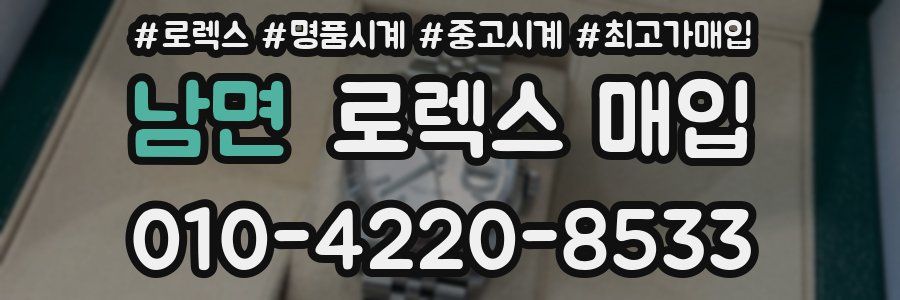 남면 로렉스 매입