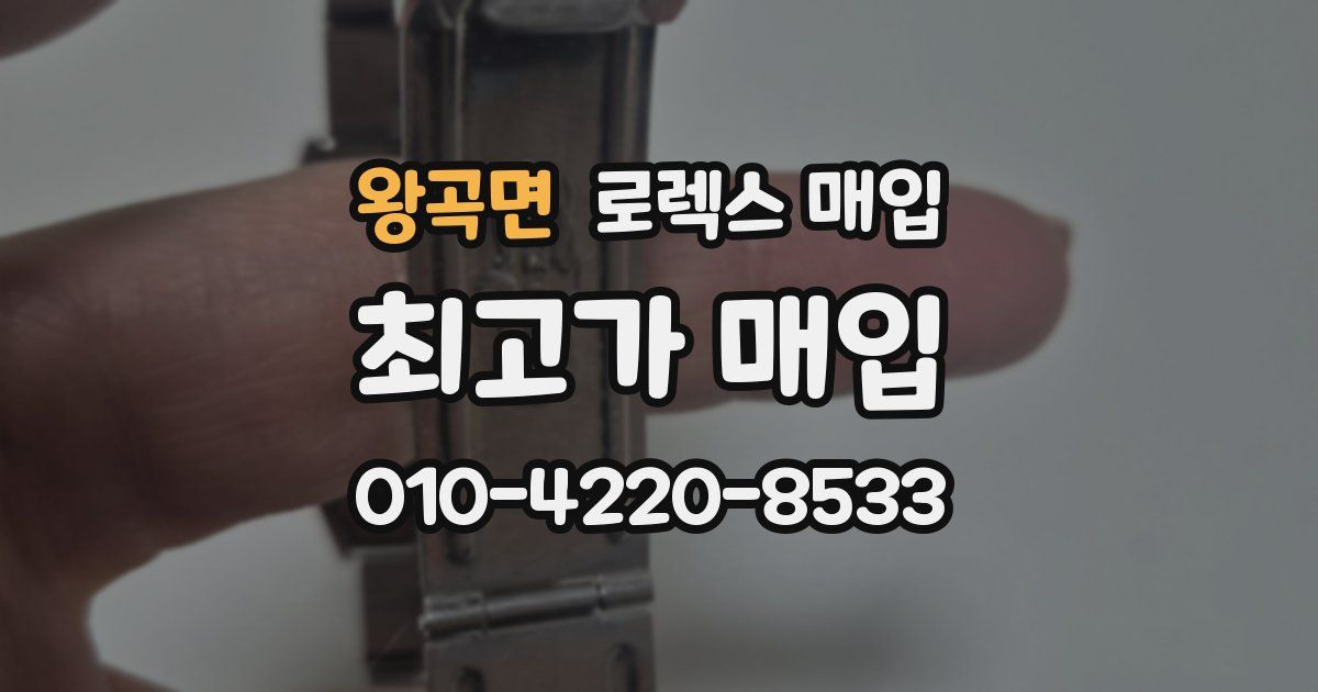 왕곡면 로렉스 매입