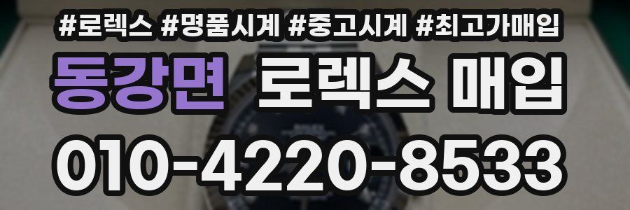 동강면 로렉스 매입