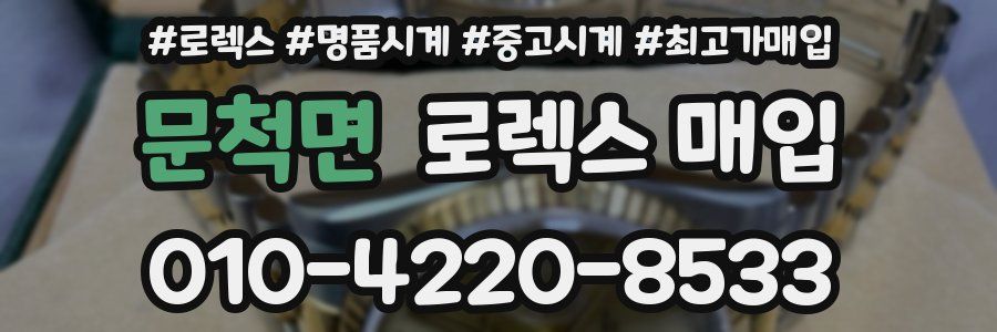 문척면 로렉스 매입