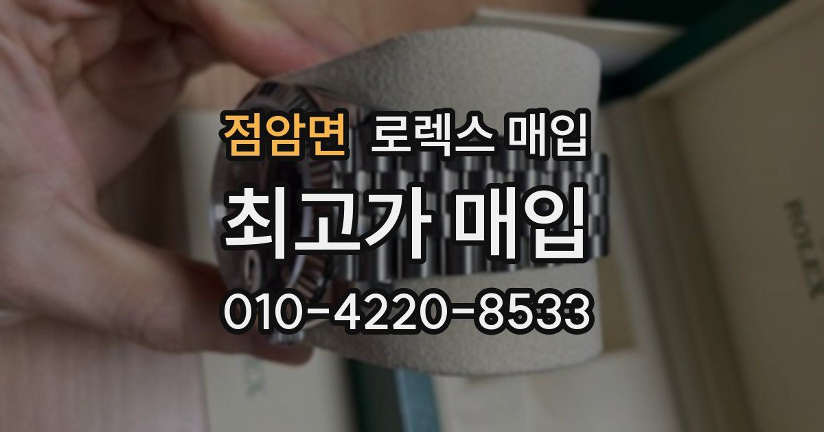 점암면 로렉스 매입