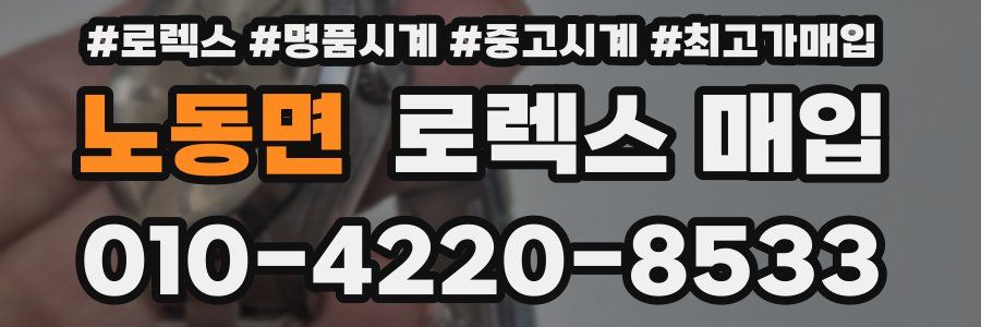 노동면 로렉스 매입