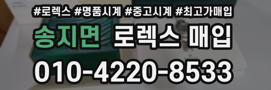 송지면 로렉스 매입