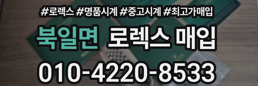 북일면 로렉스 매입