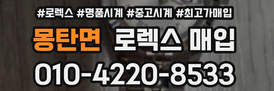 몽탄면 로렉스 매입