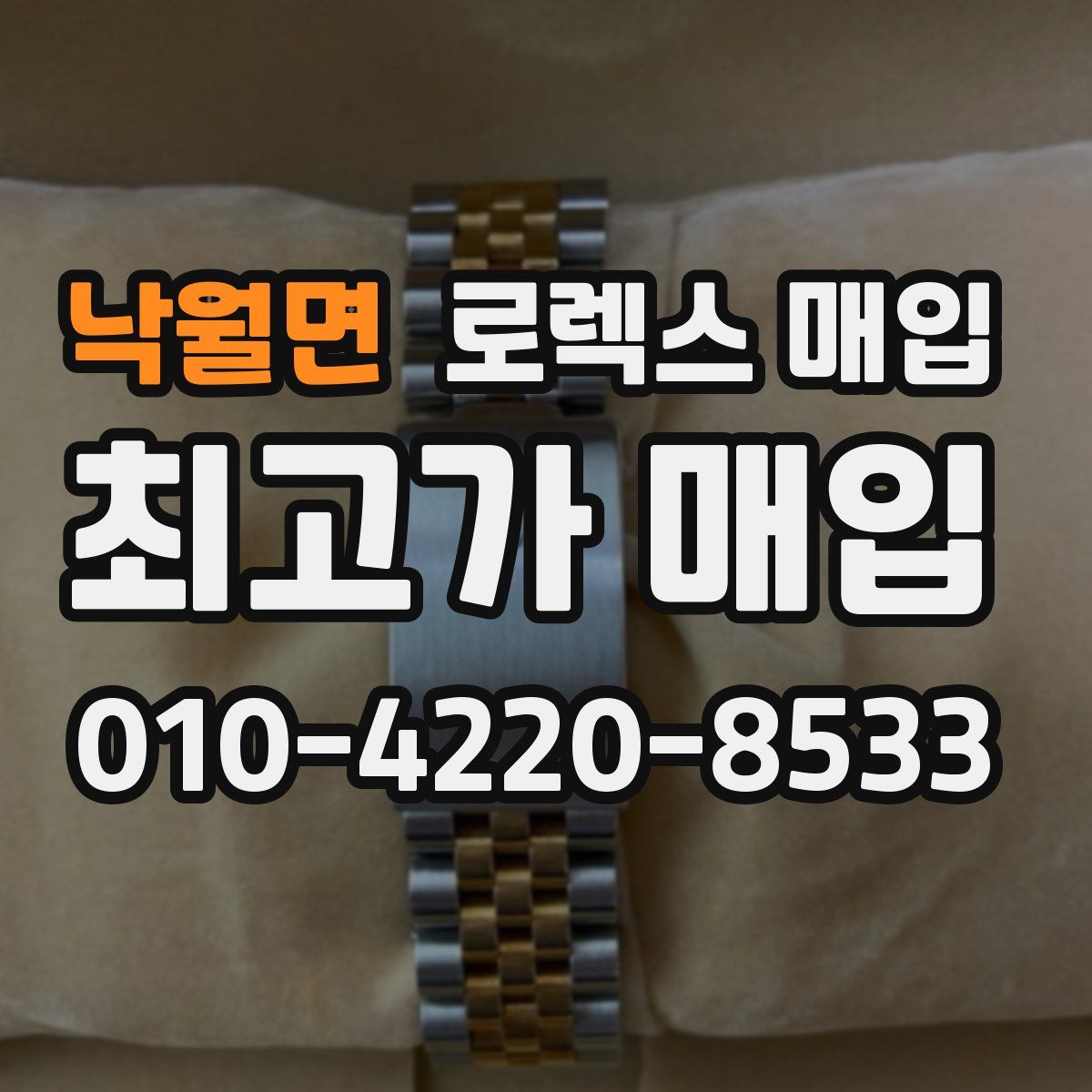 낙월면 로렉스 매입