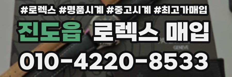 진도읍 로렉스 매입