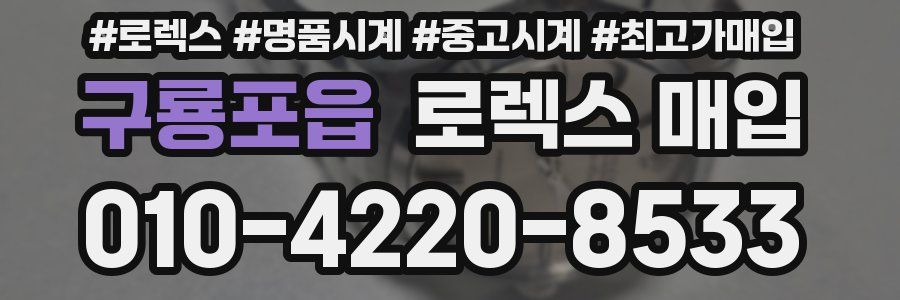 구룡포읍 로렉스 매입
