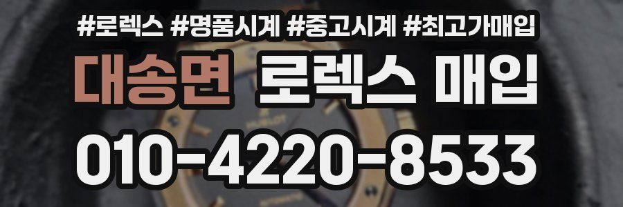 대송면 로렉스 매입