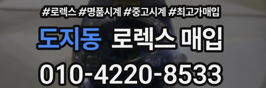 도지동 로렉스 매입