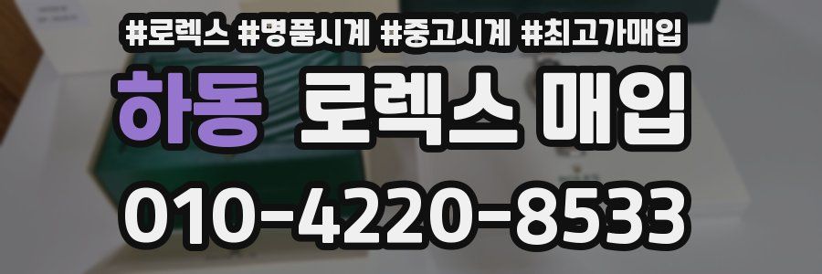 하동 로렉스 매입