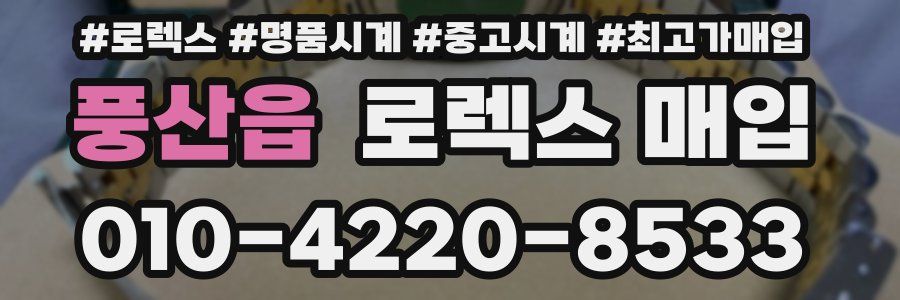 풍산읍 로렉스 매입