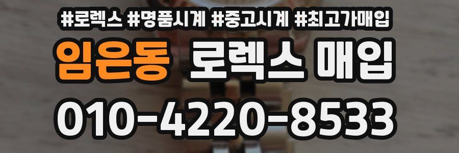 임은동 로렉스 매입
