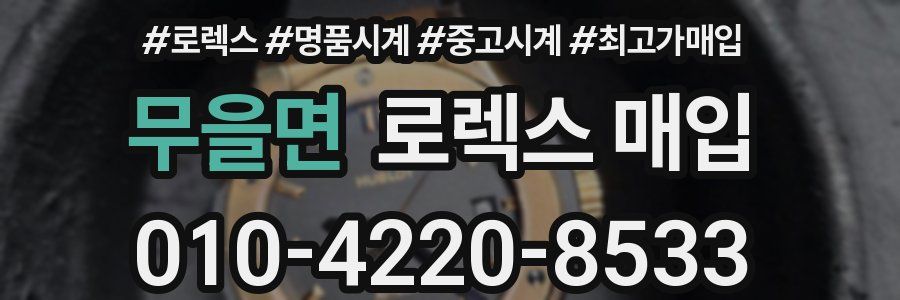 무을면 로렉스 매입