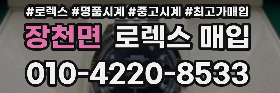 장천면 로렉스 매입