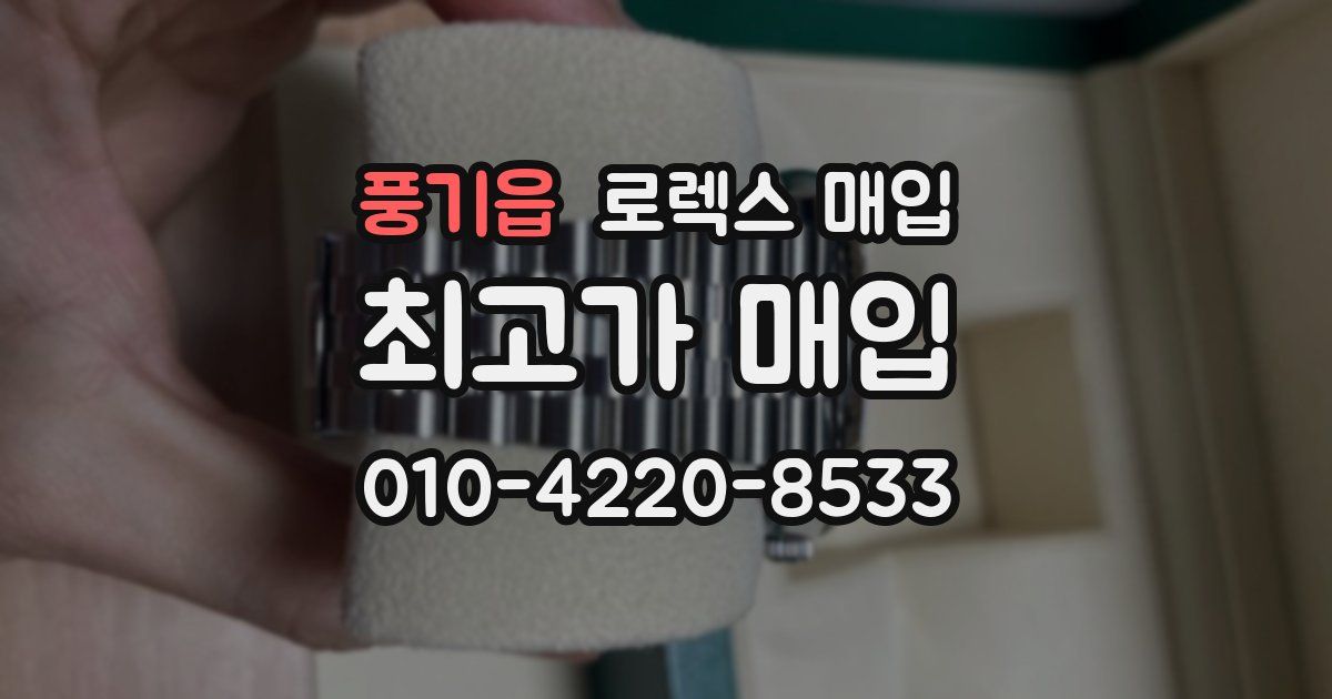 풍기읍 로렉스 매입