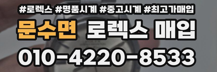 문수면 로렉스 매입