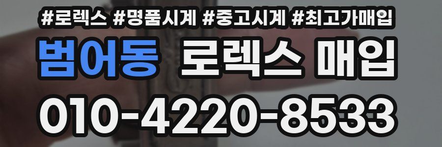 범어동 로렉스 매입