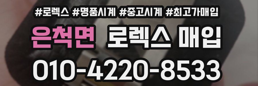 은척면 로렉스 매입