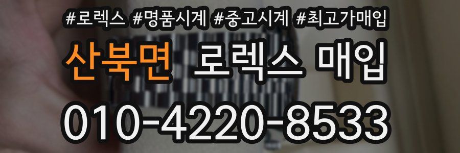 산북면 로렉스 매입