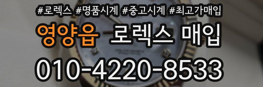 영양읍 로렉스 매입