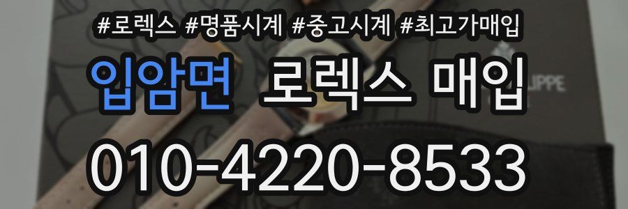 입암면 로렉스 매입