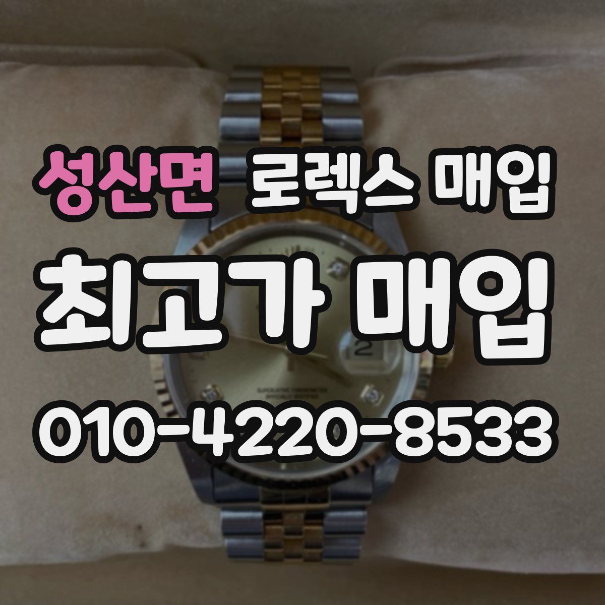 성산면 로렉스 매입