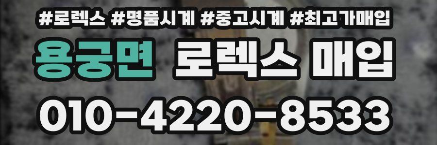 용궁면 로렉스 매입