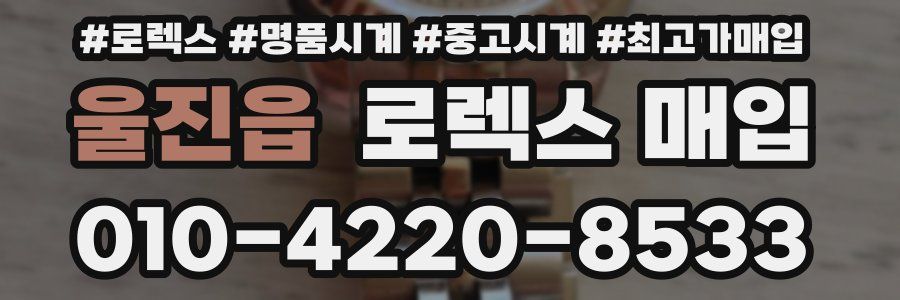 울진읍 로렉스 매입